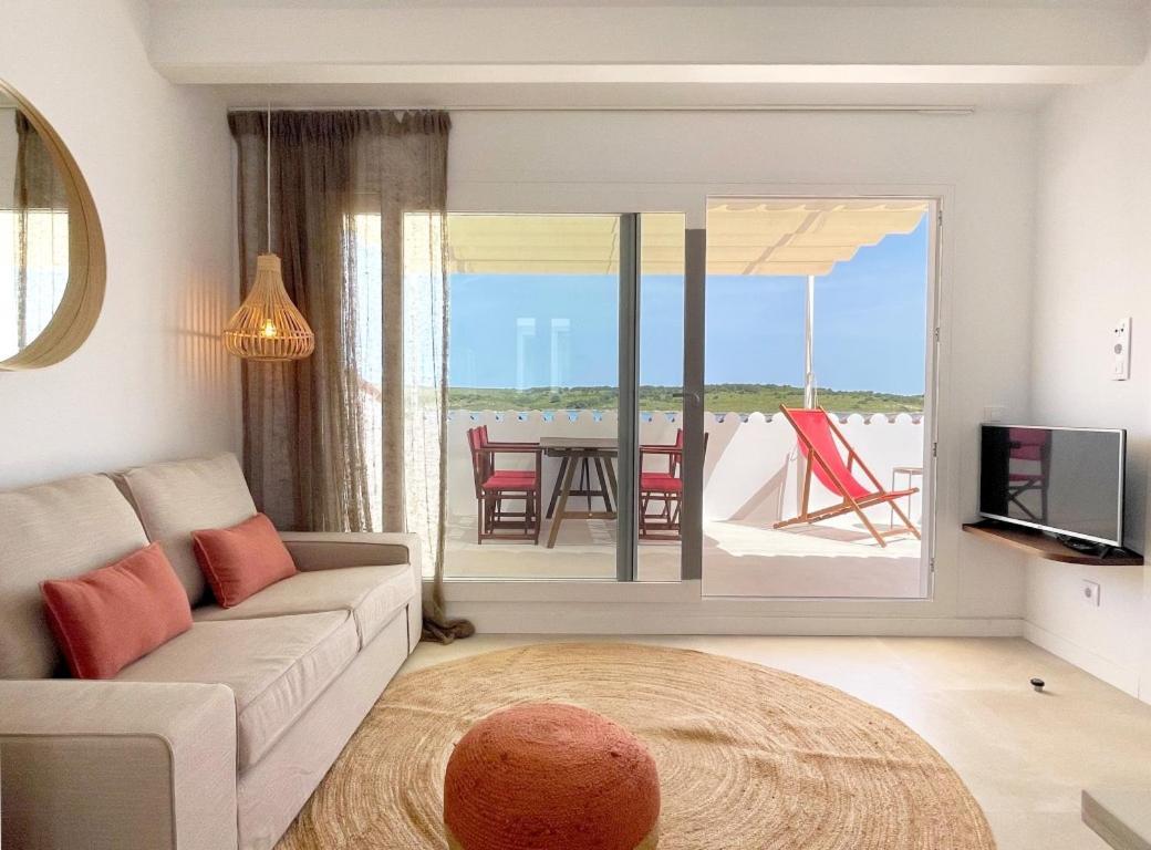 Apartamentos La Palma Fornells Fornells  Bagian luar foto