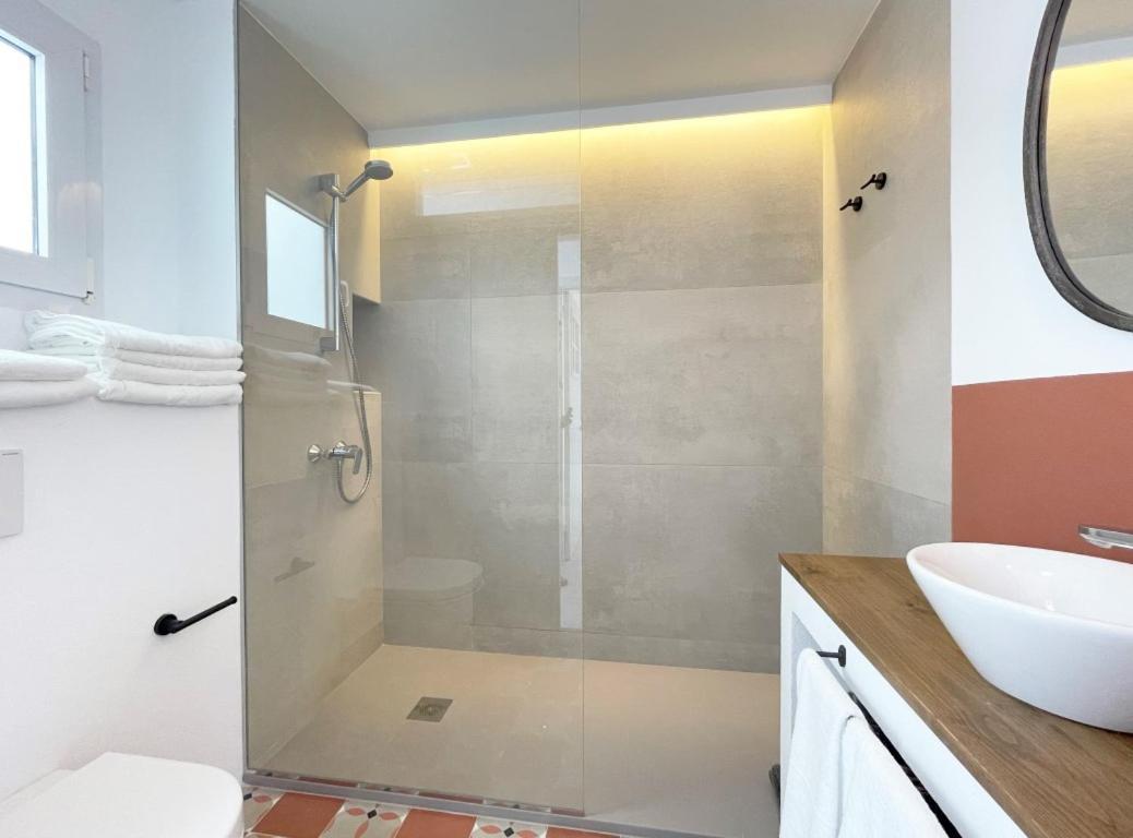 Apartamentos La Palma Fornells Fornells  Bagian luar foto