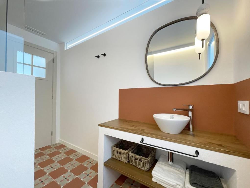 Apartamentos La Palma Fornells Fornells  Bagian luar foto